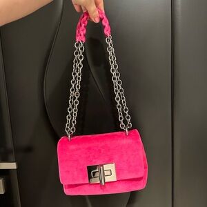 Tom Ford Velvet Fuchsia Shoulder / Crossbody Bag